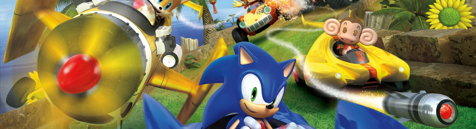 Купить Sonic &amp; SEGA All-Stars Racing (2010) дешево, скидки до 90% 🏷️, сравнение цен в разных магазинах