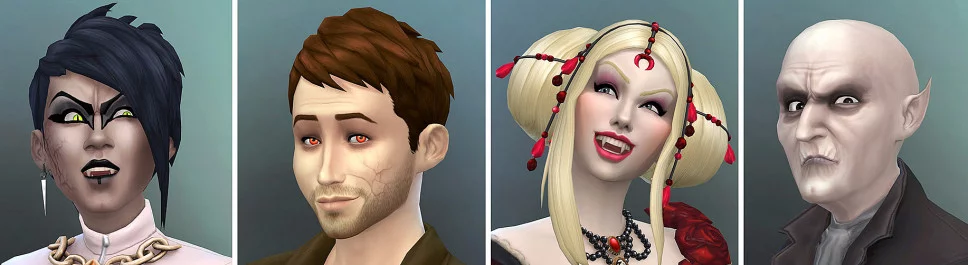 Позитивні відгуки про Sims 4: Vampires Game Pack — 1 думка
