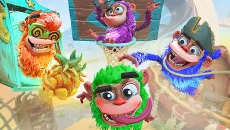 Chimparty - гра в жанрі Кооператив (co-op)
