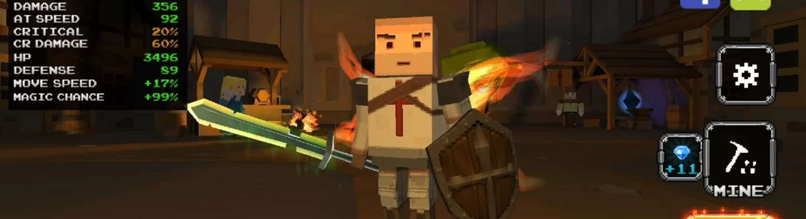 ТОП-12 - ігри, схожі на Pixel Blade - 3D Action Rpg (Pixel Blade Vip - Action rpg)