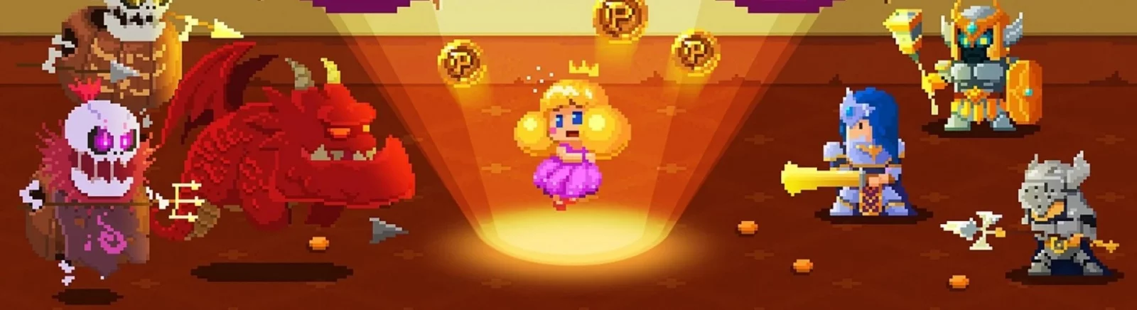 ТОП-9 - ігри, схожі на Coin Princess: Tap Tap Retro RPG Quest (Монетная принцесса)