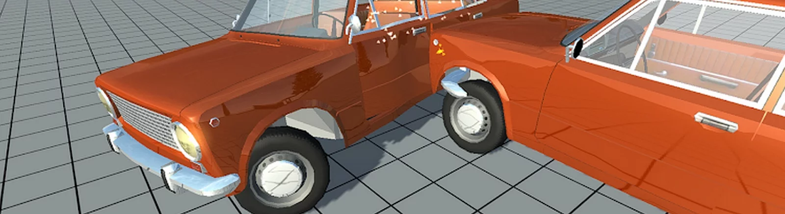 Simple Car Crash Physics Sim — Тойота Крівн 2018 / Автомобілі / Транспорт