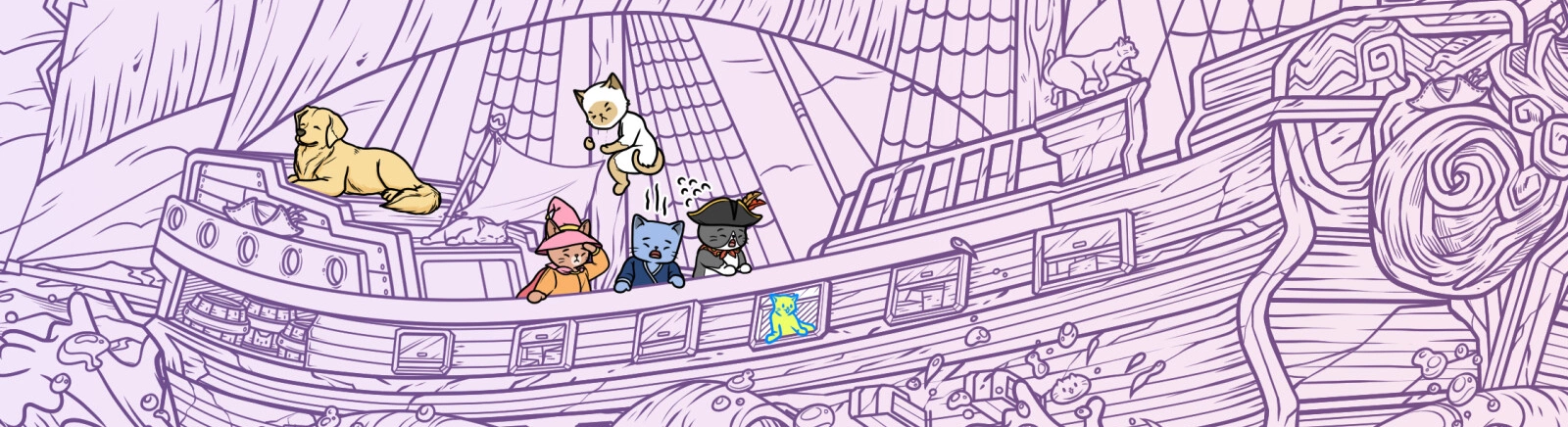 Змішані відгуки про Lots of Cats on an Adventure — 0 думок